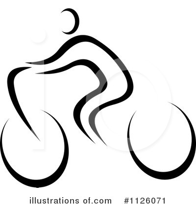 Royalty-Free (RF) Bicycle Clipart Illustration by Vector Tradition SM - Stock Sample #1126071