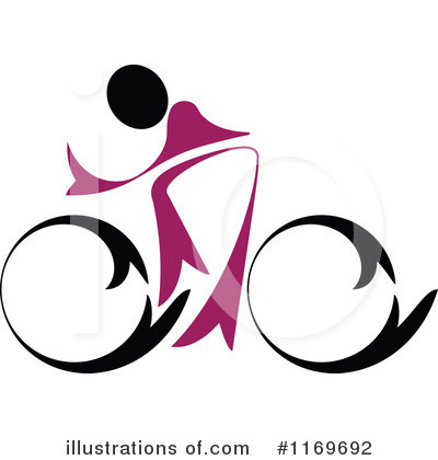 Royalty-Free (RF) Bicycle Clipart Illustration by Andrei Marincas - Stock Sample #1169692
