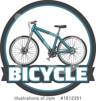 Royalty-Free (RF) Bicycle Clipart Illustration by Vector Tradition SM - Stock Sample #1612351