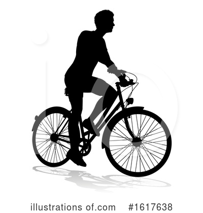 Royalty-Free (RF) Bicycle Clipart Illustration by AtStockIllustration - Stock Sample #1617638