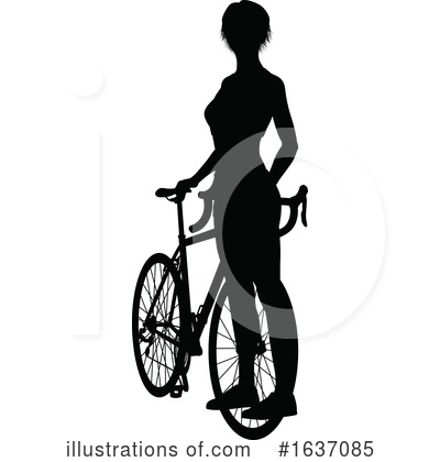 Royalty-Free (RF) Bicycle Clipart Illustration by AtStockIllustration - Stock Sample #1637085