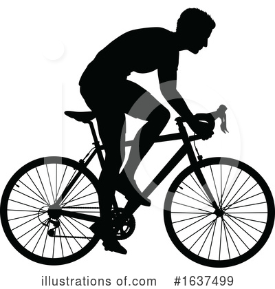 Royalty-Free (RF) Bicycle Clipart Illustration by AtStockIllustration - Stock Sample #1637499