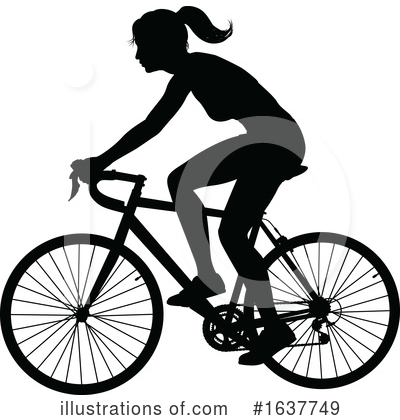 Royalty-Free (RF) Bicycle Clipart Illustration by AtStockIllustration - Stock Sample #1637749