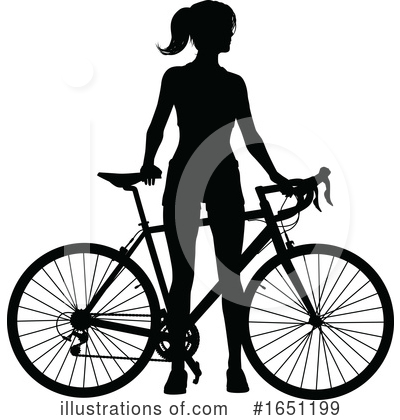 Royalty-Free (RF) Bicycle Clipart Illustration by AtStockIllustration - Stock Sample #1651199