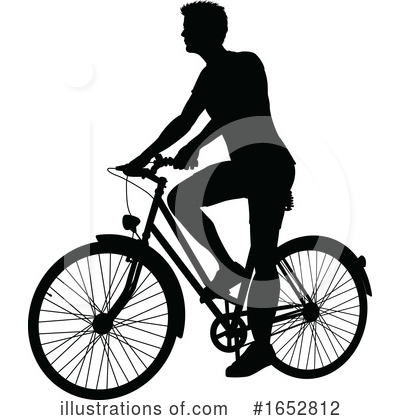 Royalty-Free (RF) Bicycle Clipart Illustration by AtStockIllustration - Stock Sample #1652812