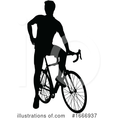 Royalty-Free (RF) Bicycle Clipart Illustration by AtStockIllustration - Stock Sample #1666937