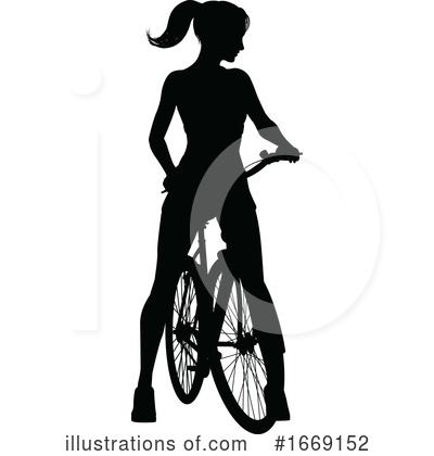 Royalty-Free (RF) Bicycle Clipart Illustration by AtStockIllustration - Stock Sample #1669152
