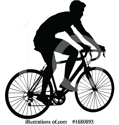 Royalty-Free (RF) Bicycle Clipart Illustration by AtStockIllustration - Stock Sample #1680893