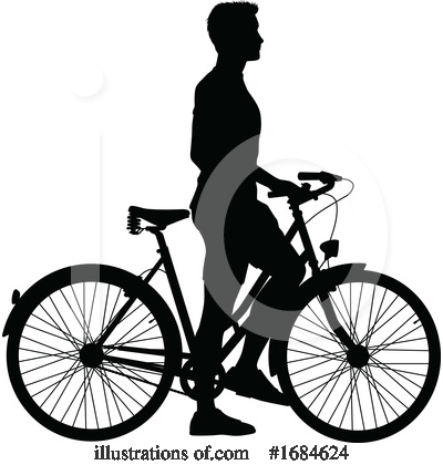 Royalty-Free (RF) Bicycle Clipart Illustration by AtStockIllustration - Stock Sample #1684624