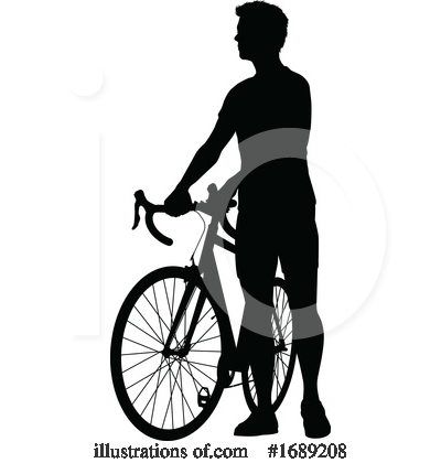 Royalty-Free (RF) Bicycle Clipart Illustration by AtStockIllustration - Stock Sample #1689208