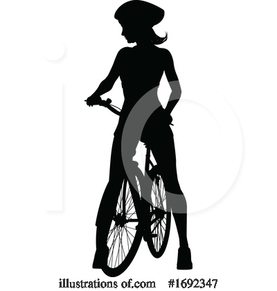 Royalty-Free (RF) Bicycle Clipart Illustration by AtStockIllustration - Stock Sample #1692347