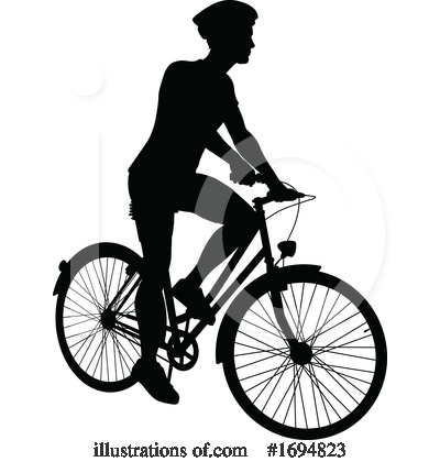Royalty-Free (RF) Bicycle Clipart Illustration by AtStockIllustration - Stock Sample #1694823