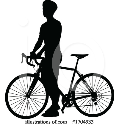 Royalty-Free (RF) Bicycle Clipart Illustration by AtStockIllustration - Stock Sample #1704933