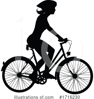 Royalty-Free (RF) Bicycle Clipart Illustration by AtStockIllustration - Stock Sample #1716230
