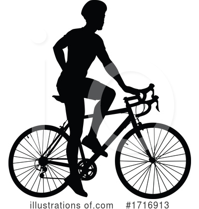 Royalty-Free (RF) Bicycle Clipart Illustration by AtStockIllustration - Stock Sample #1716913
