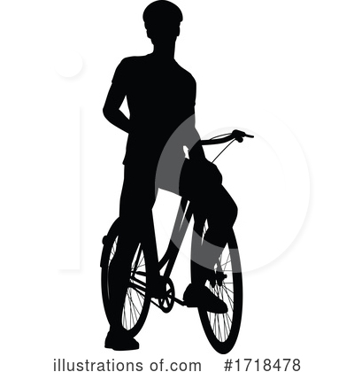 Royalty-Free (RF) Bicycle Clipart Illustration by AtStockIllustration - Stock Sample #1718478