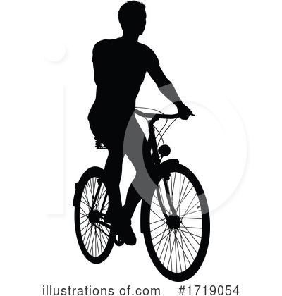 Royalty-Free (RF) Bicycle Clipart Illustration by AtStockIllustration - Stock Sample #1719054