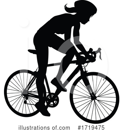 Royalty-Free (RF) Bicycle Clipart Illustration by AtStockIllustration - Stock Sample #1719475