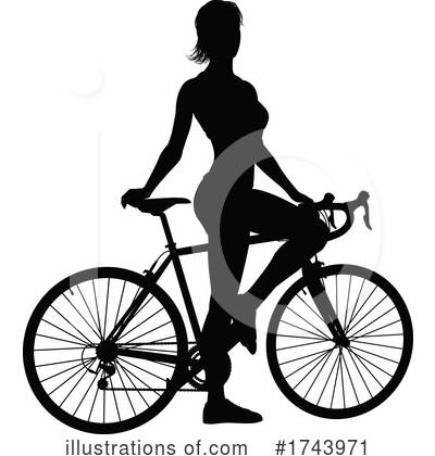 Royalty-Free (RF) Bicycle Clipart Illustration by AtStockIllustration - Stock Sample #1743971