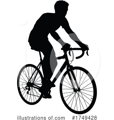 Royalty-Free (RF) Bicycle Clipart Illustration by AtStockIllustration - Stock Sample #1749428