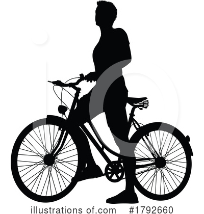 Royalty-Free (RF) Bicycle Clipart Illustration by AtStockIllustration - Stock Sample #1792660