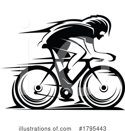 Bike Clipart #1795443 by Vector Tradition SM