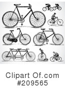 Bicycle Clipart #209565 by BestVector