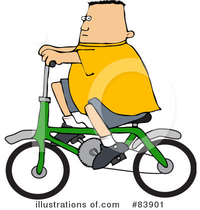 Royalty-Free (RF) Bicycle Clipart Illustration by djart - Stock Sample #83901
