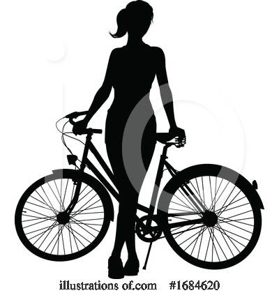 Royalty-Free (RF) Bicyclist Clipart Illustration by AtStockIllustration - Stock Sample #1684620