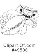 Big Cat Mascot Clipart #49508 by Toons4Biz