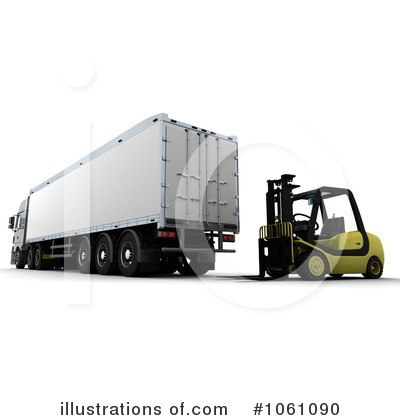 Fork Lift Clipart #1061090 by KJ Pargeter