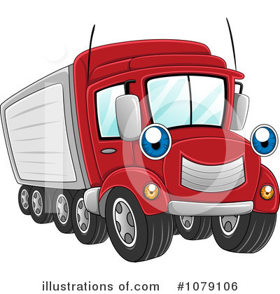 Royalty-Free (RF) Big Rig Clipart Illustration by BNP Design Studio - Stock Sample #1079106