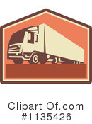 Big Rig Clipart #1135426 by patrimonio