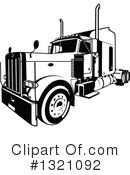 Big Rig Clipart #1321092 by dero