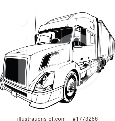 Trucking Clipart #1773286 by dero