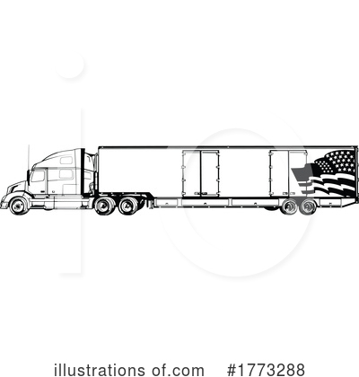 Truck Clipart #1773288 by dero
