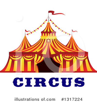 Big Top Clipart #1317224 by Vector Tradition SM