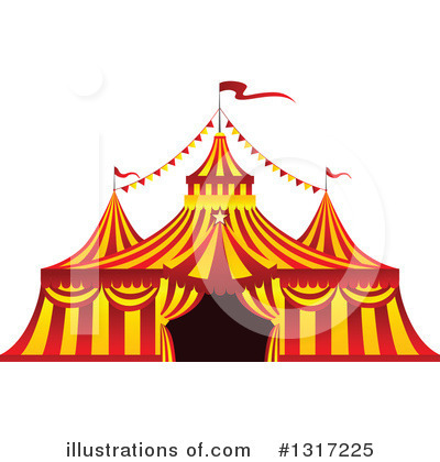 Big Top Clipart #1317225 by Vector Tradition SM