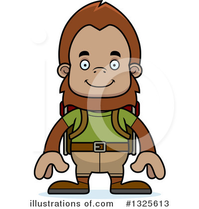 Royalty-Free (RF) Bigfoot Clipart Illustration by Cory Thoman - Stock Sample #1325613