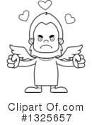 Bigfoot Clipart #1325657 by Cory Thoman