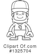 Bigfoot Clipart #1325704 by Cory Thoman