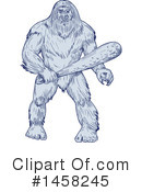 Bigfoot Clipart #1458245 by patrimonio