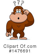 Bigfoot Clipart #1476691 by Cory Thoman