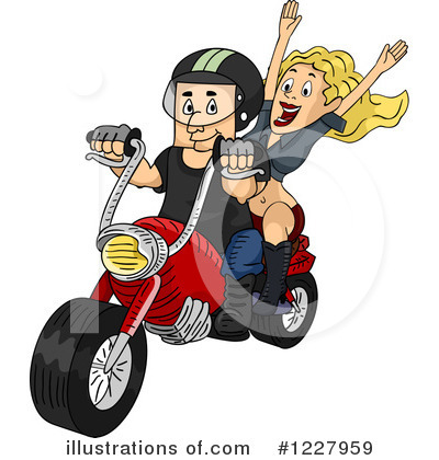 Motorcycle Clipart #1227959 by BNP Design Studio