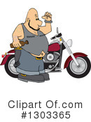 Biker Clipart #1303365 by djart