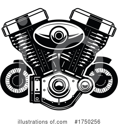 Royalty-Free (RF) Biker Clipart Illustration by Vector Tradition SM - Stock Sample #1750256