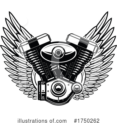Royalty-Free (RF) Biker Clipart Illustration by Vector Tradition SM - Stock Sample #1750262