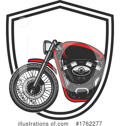 Motorcycle Clipart #1762277 by Vector Tradition SM