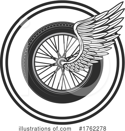Motorcycle Clipart #1762278 by Vector Tradition SM