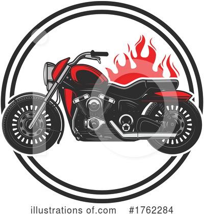 Motorcycle Clipart #1762284 by Vector Tradition SM